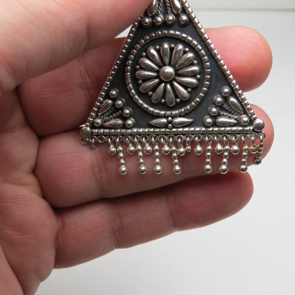 *925 Silver Antique Pendant - Picture 9 of 9